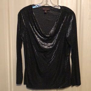 Dana Buchman velvet top.